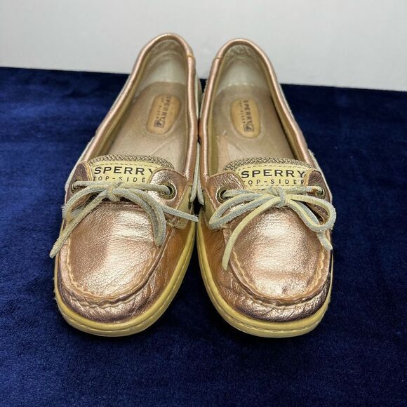 Sperry Top Sider Leather Loafer Women Size 5.5 - Picture 3 of 7